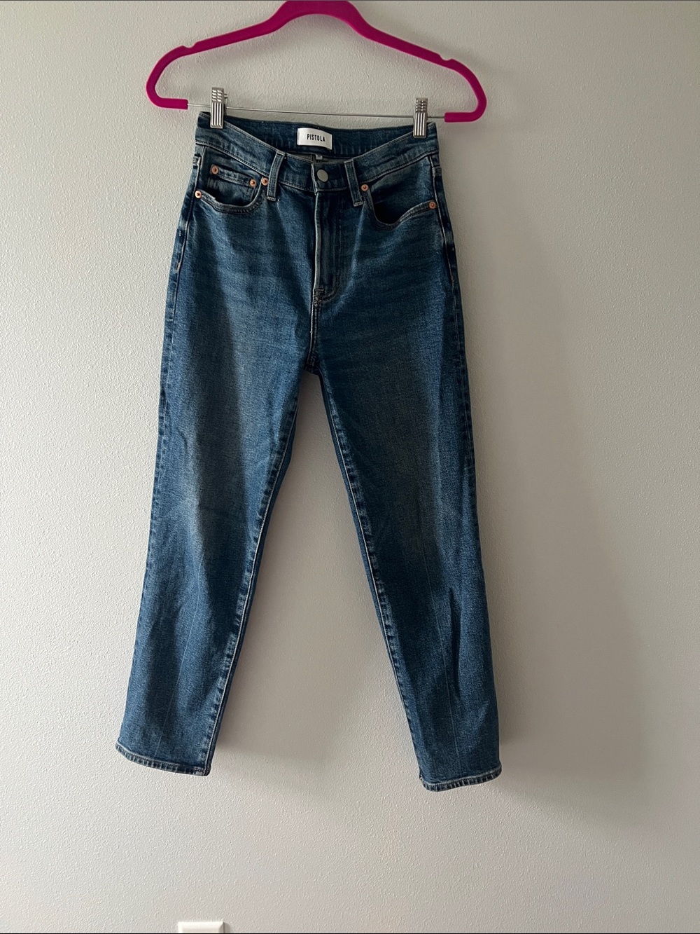 Pistola Mid-Rise Straight Jeans
